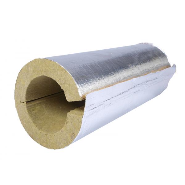Abbildung Rauchrohrschale 140x40 mm Rockwool alukaschiert / Kaminrohrschale