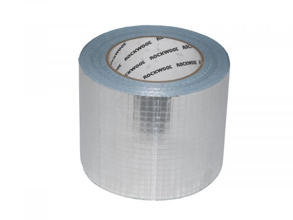 TECLIT® Alutape ROCKWOOL Aluminiumklebeband 75 mm 50 mtr.-Rolle