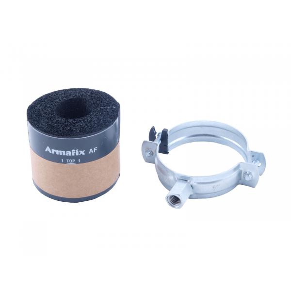 Abbildung Armafix Rohrträger mit Schelle 60 mm & 64 mm Außendurchmesser