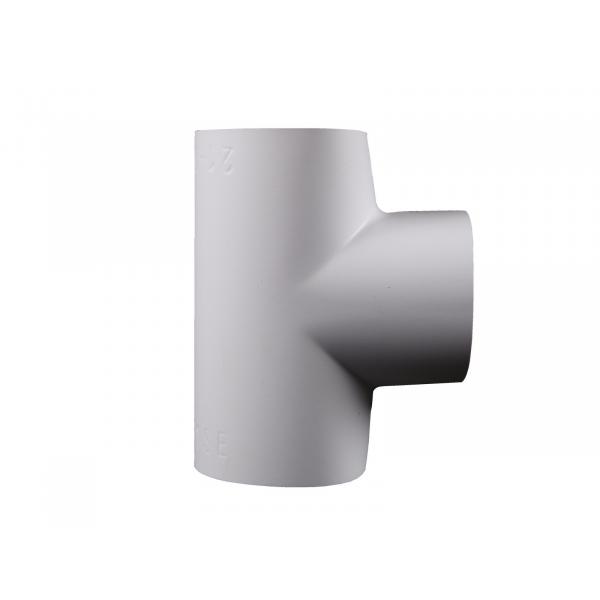 PVC-Abzweig 90 ° 73x73 mm, WEISS matt