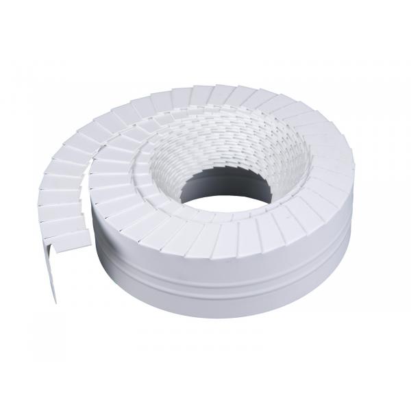 PVC-Endmanschette 28 mm WEISS, 5 mtr.-Rolle