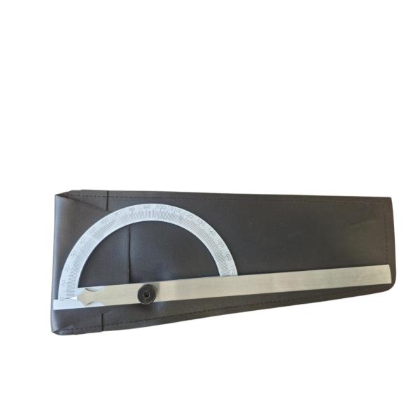 Abbildung Gradmesser 150×270 mm mit Feststellschraube