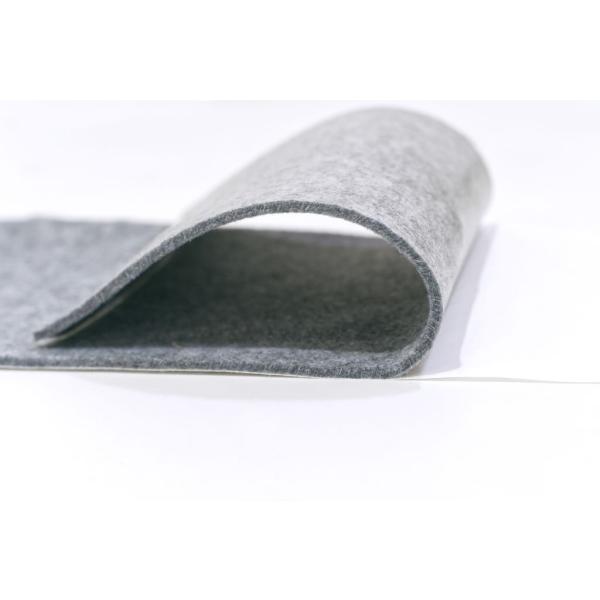 Abbildung VANUE FILZ Hellgrau, eins. selbstklebend 2,5 mm dick, 1 m, Breite 1,2 m