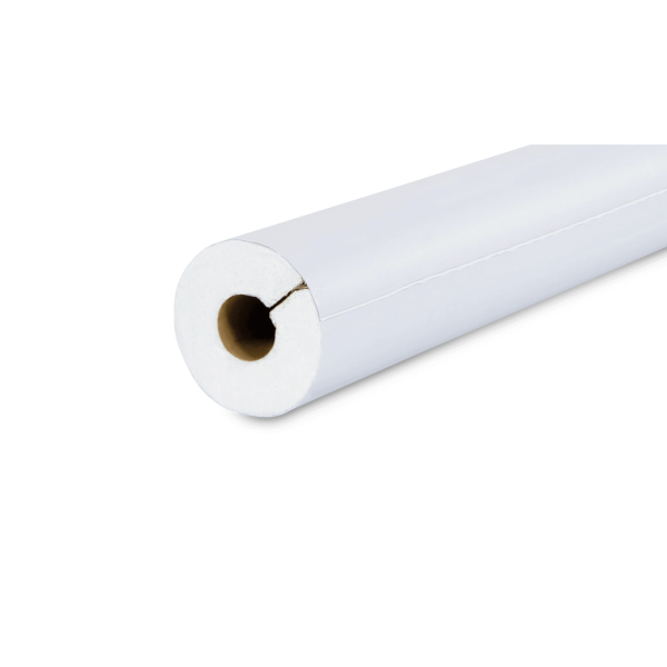 Abbildung Steinbacher PUR-PVC Rohrschale 15x20 grau, selbstklebend, WLG 0,035