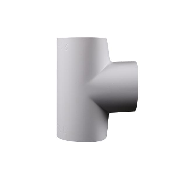 Abbildung PVC-Abzweig 90 ° 268x268 mm, WEISS matt