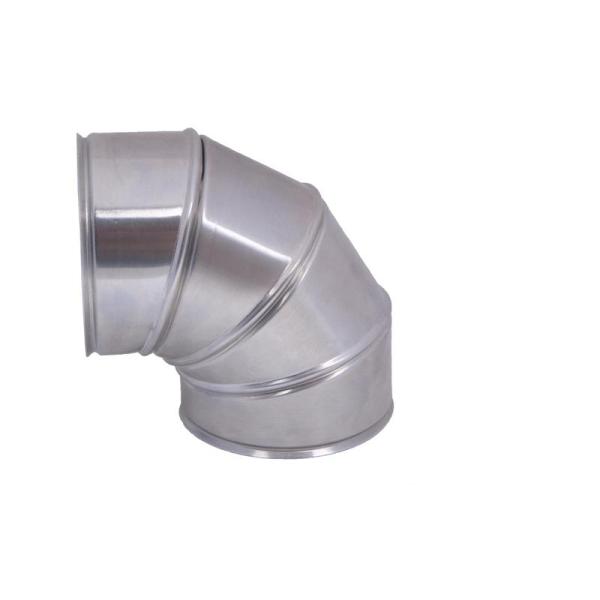 Abbildung Blechbogen Aluminium swf, vierteilig, 110 mm