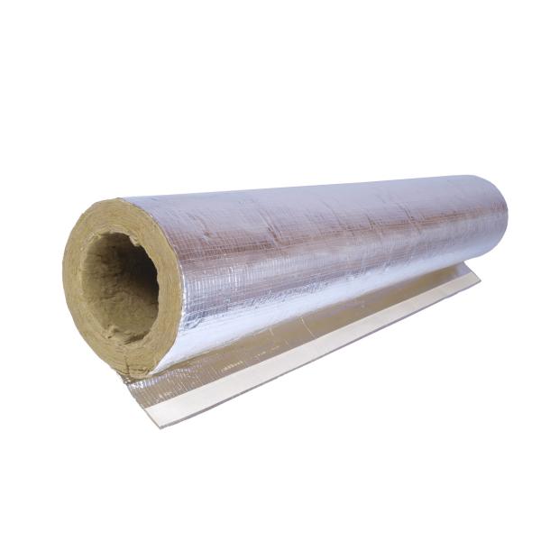 Abbildung RS800 169x60 mm Rockwool-Rohrisolierung alukaschiert