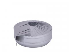 Endmanschette 48 mm alufarbig, 5 mtr.-Rolle