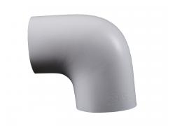 PVC-Bogen 90 ° 60x50 mm  WEISS matt