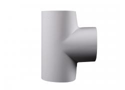 PVC-Abzweig 90 ° 61x61 mm, WEISS matt