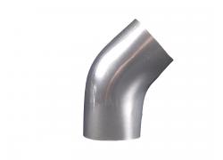 EKATEC-Bogen 45 ° 18x20 mm, PVC-Verbund in Metalloptik, uv-beständig Durchm. 58 mm