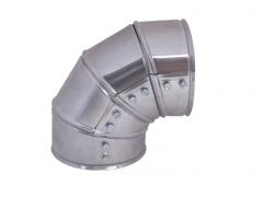 Weiteres Bild zu Blechbogen Aluminium swf, vierteilig, 270 mm
