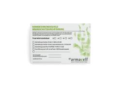 Kennzeichnungsschild Armaprotect ID DE