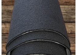 MUSTER VANUE Camper FILZ SCHWARZ, eins. selbstklebend 2,5 mm dick