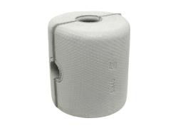 FL-Weichschaum-Isolierkappe für Kugelhahn rund DN40 (1 1/2 Zoll)