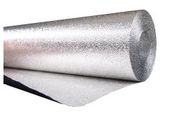 Grobkorn-Ummantelungsfolie Alu 50 m², Breite 1 m