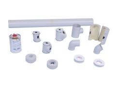 Weiteres Bild zu PVC-Bogen 90 ° 48x20 mm, hellgrau